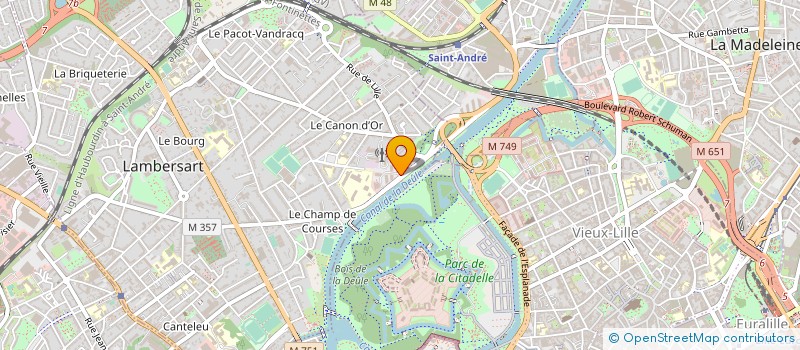 localisation de l'entreprise CAPEN à LAMBERSART