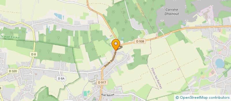 localisation de l'entreprise CAPENOL  RACHES