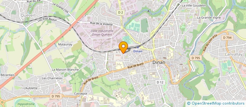 localisation de l'entreprise CAPEOS ARECO  RENNES