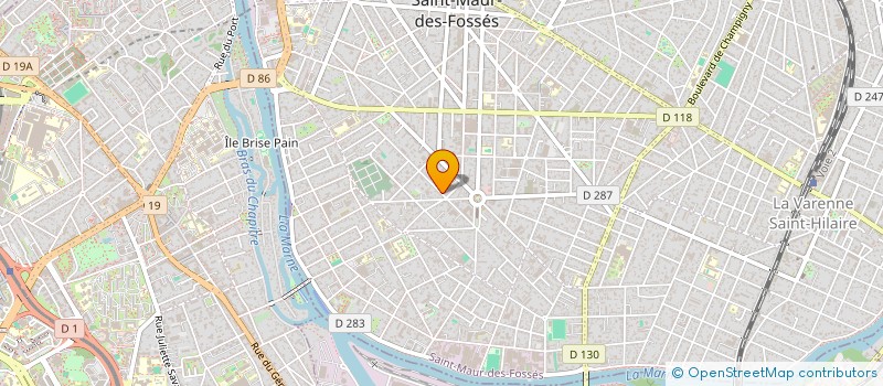 localisation de l'entreprise CAPEPE à SAINT-MAUR-DES-FOSSES