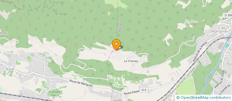 localisation de l'entreprise CAPEPONNET  MARIGNIER