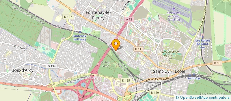 localisation de l'entreprise CAPER FADIACCIANI à SAINT-CYR-L'ECOLE