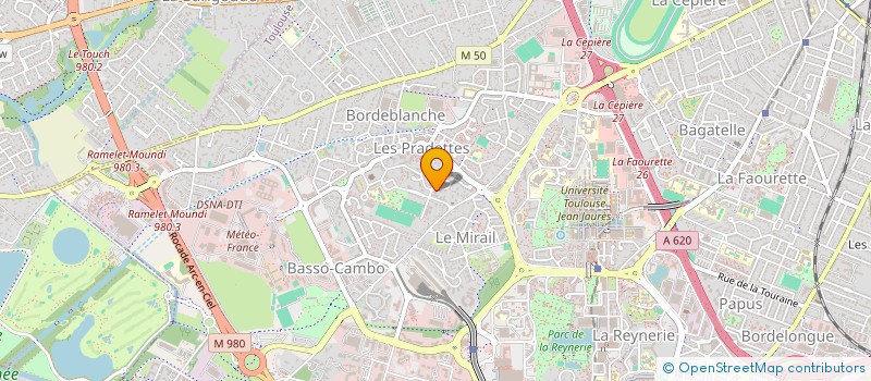 localisation de l'entreprise CAPERAA à TOULOUSE