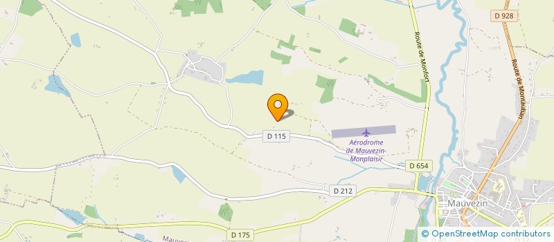 localisation de l'entreprise CAPERAN FILS ET FILLE  SAINTE-GEMME