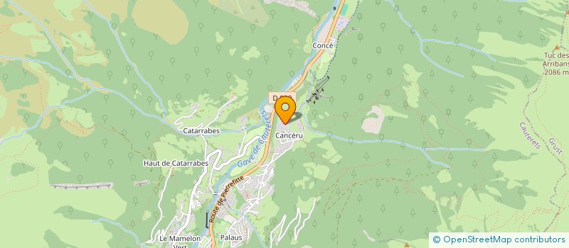 localisation de l'entreprise CAPERETTE  CAUTERETS