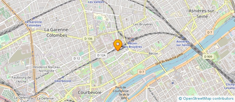 localisation de l'entreprise CAPERGY à COURBEVOIE