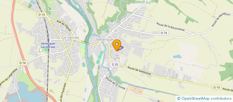 localisation de l'entreprise CAPERS 66 à VENERQUE