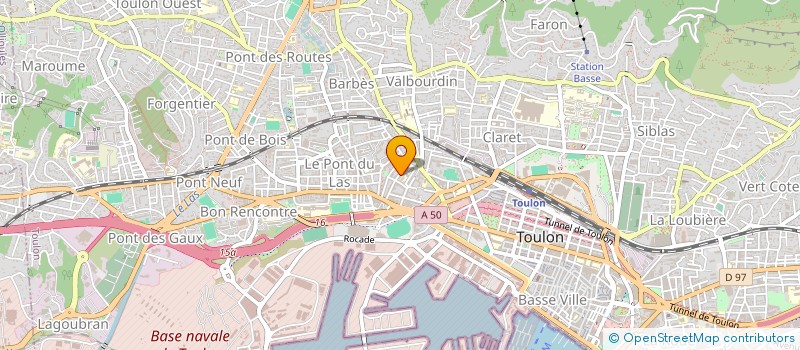 localisation de l'entreprise CAPESELLA CONTROLES à TOULON