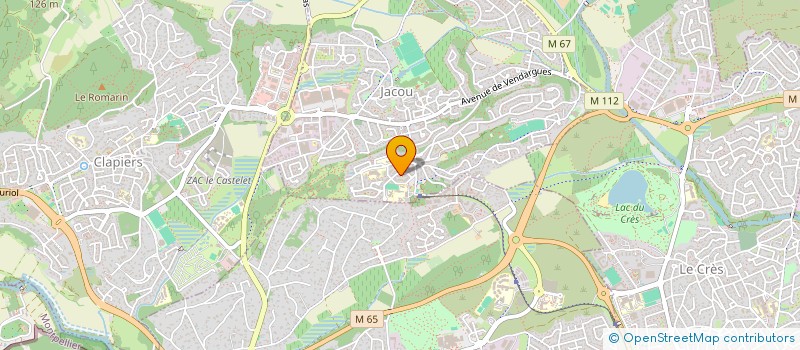 localisation de l'entreprise CAPET19  JACOU
