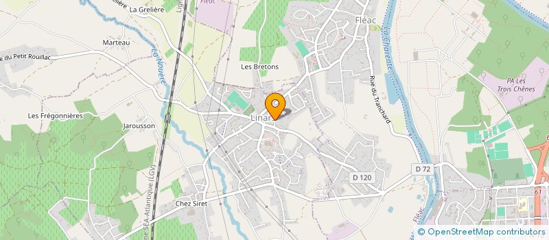 localisation de l'entreprise CAPEVASION à LINARS