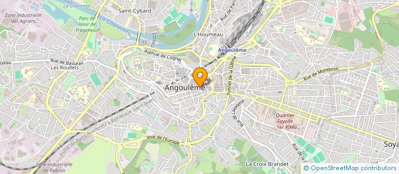 localisation de l'entreprise CAPEVASION II à ANGOULEME