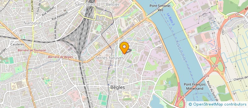 localisation de l'entreprise CAPEX  PESSAC