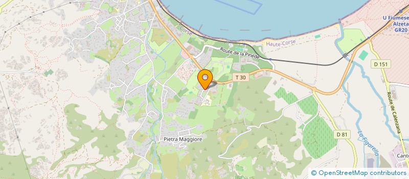 localisation de l'entreprise CAPEX à CALVI