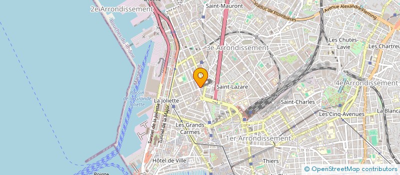 localisation de l'entreprise CAPEXAM à MARSEILLE