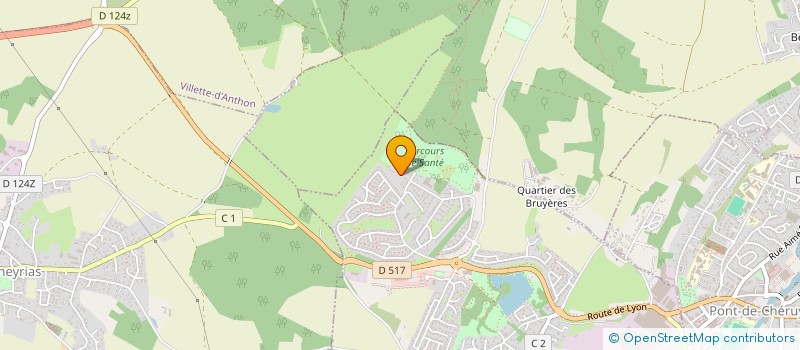 localisation de l'entreprise CAPEXEL à CHARVIEU-CHAVAGNEUX