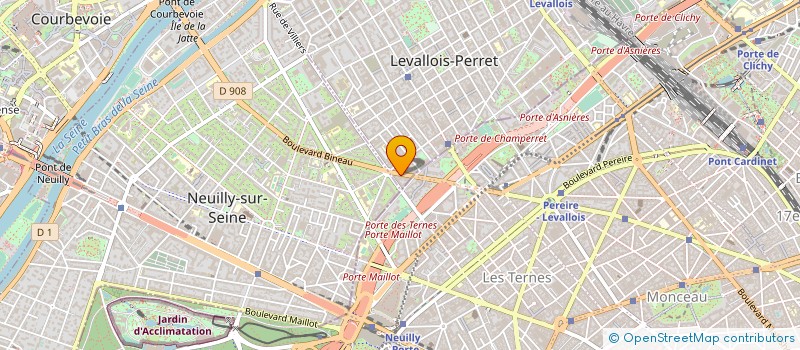 localisation de l'entreprise CAPEXFI à LEVALLOIS-PERRET