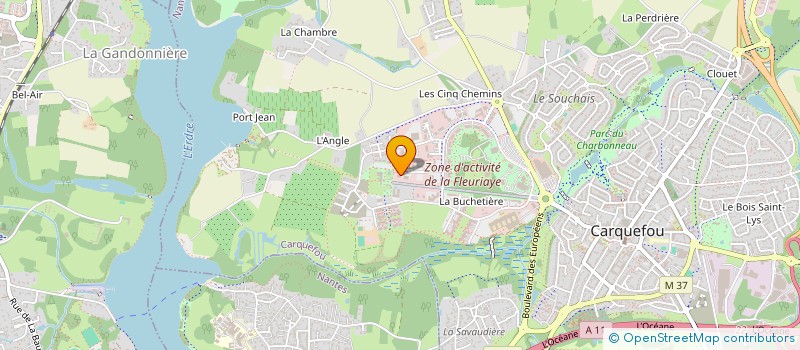 localisation de l'entreprise CAPEXIA IMMO  CARQUEFOU