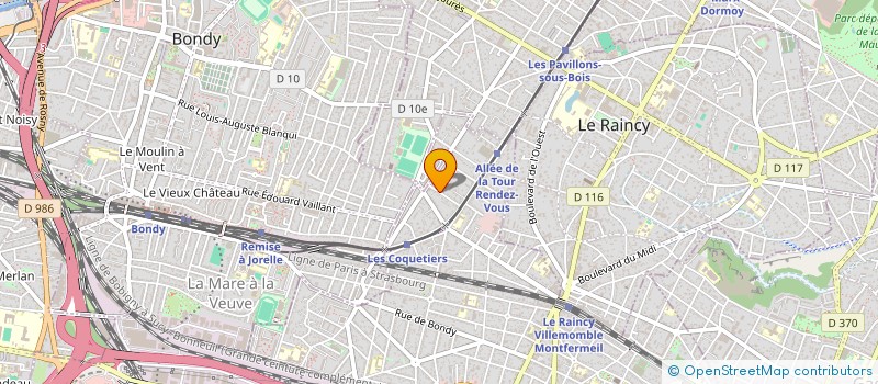 localisation de l'entreprise CAPEXTANT CONSEIL  VILLEMOMBLE