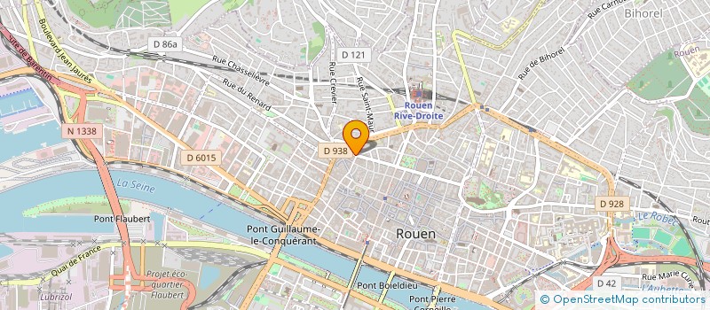 localisation de l'entreprise CAPFINANCES CREDIT à ROUEN