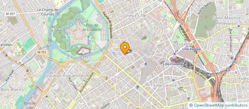 localisation de l'entreprise CAPFIRI-PARTNERS à LILLE
