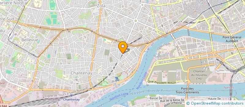 localisation de l'entreprise CAPFIZ à NANTES