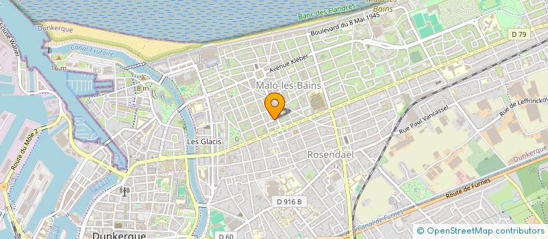 localisation de l'entreprise CAPFLECK à DUNKERQUE