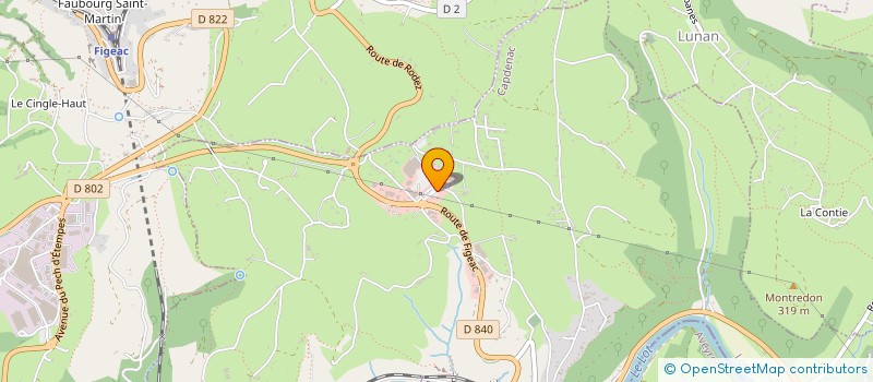 localisation de l'entreprise CAPFONCIERE  CAPDENAC