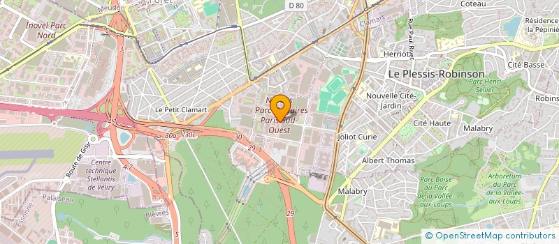 localisation de l'entreprise CAPFOR SECURITE  LE PLESSIS-ROBINSON