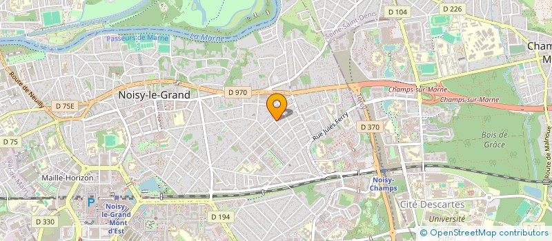 localisation de l'entreprise CAPFORNET à NOISY-LE-GRAND
