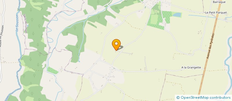 localisation de l'entreprise CAPG6  ESCLASSAN-LABASTIDE