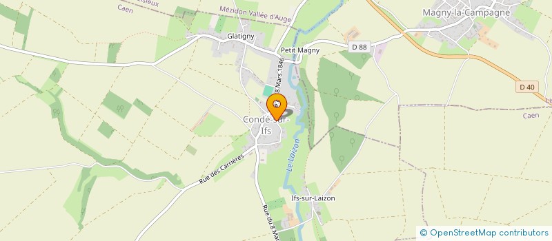 localisation de l'entreprise CAPGAELI  CONDE-SUR-IFS