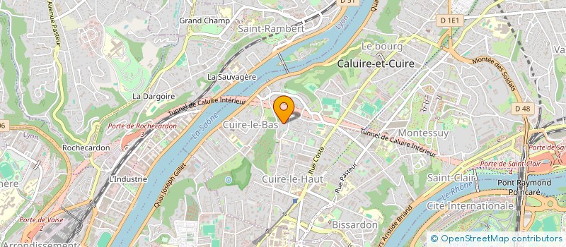 localisation de l'entreprise CAPGEM à CALUIRE-ET-CUIRE