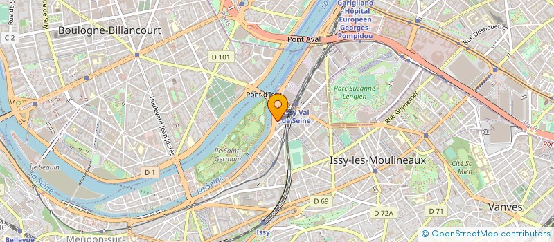 localisation de l'entreprise CAPGEMINI CONSULTING à ISSY-LES-MOULINEAUX