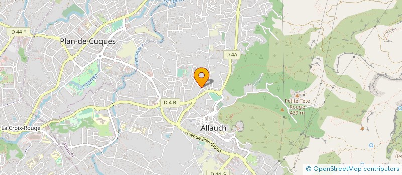 localisation de l'entreprise CAPGMS à ALLAUCH