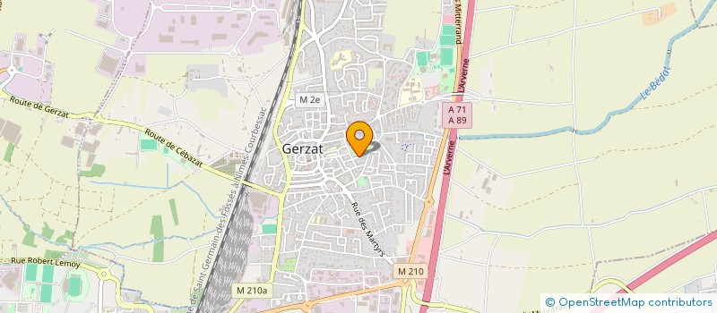 localisation de l'entreprise CAPGREEN à SAINT-BEAUZIRE