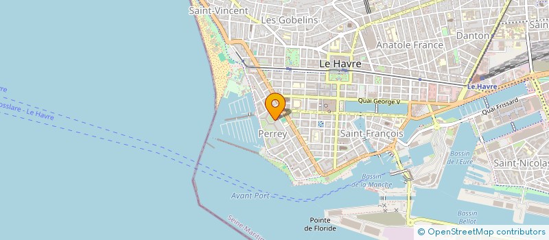 localisation de l'entreprise CAPH à LE HAVRE