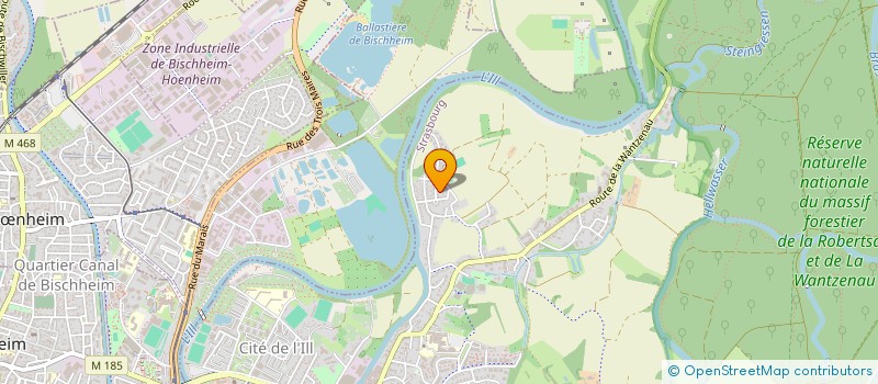 localisation de l'entreprise CAPHI CONSULT à STRASBOURG