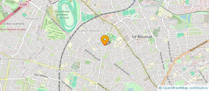 localisation de l'entreprise CAPHIAL  LE BOUSCAT