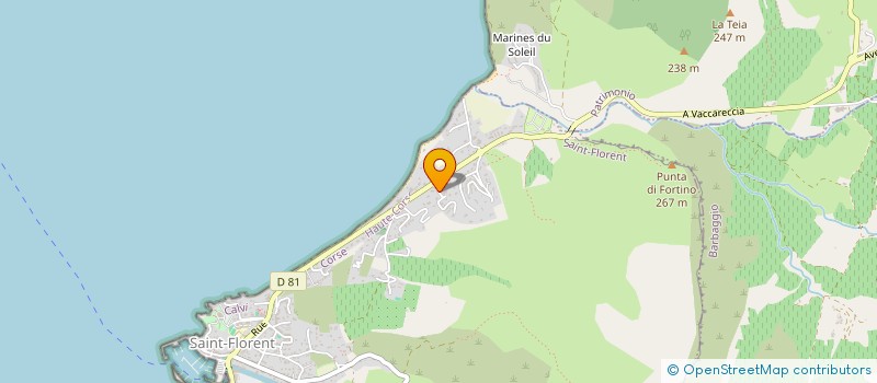 localisation de l'entreprise CAPHILIANS à SAINT-FLORENT