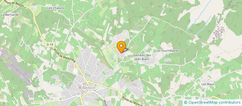 localisation de l'entreprise CAPHIMAT  BEDOIN