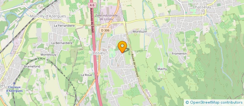 localisation de l'entreprise CAPHORN  LISSIEU