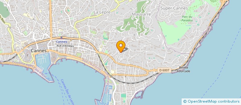localisation de l'entreprise CAPI à CANNES