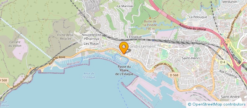 localisation de l'entreprise CAPI à MARSEILLE