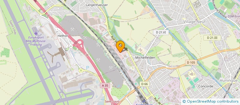 localisation de l'entreprise CAPI  SAINT-LOUIS