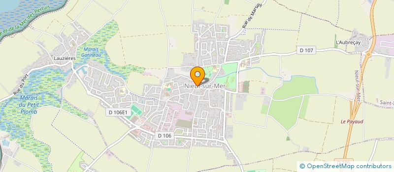 localisation de l'entreprise CAPI  NIEUL-SUR-MER