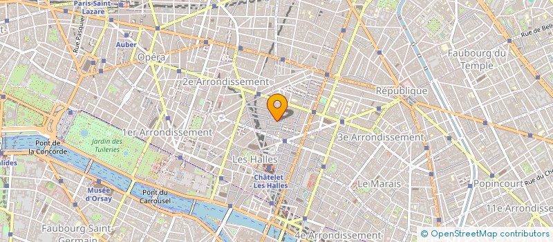 localisation de l'entreprise CAPI BATIMENT COUVERTURE à PARIS