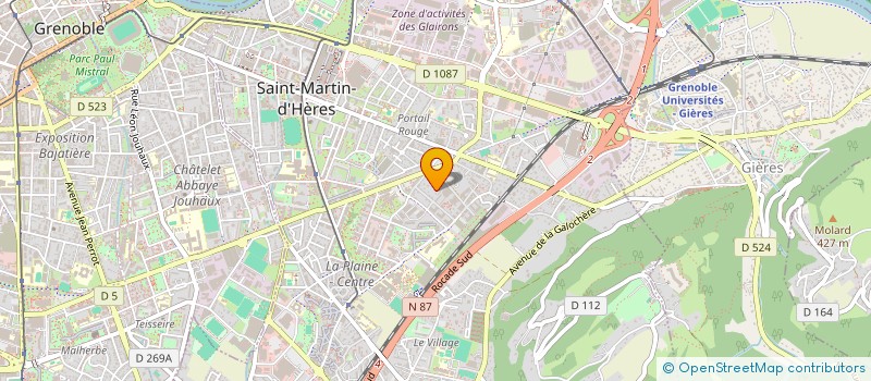 localisation de l'entreprise CAPI-EYE CONSEILS  SAINT-MARTIN-D'HERES