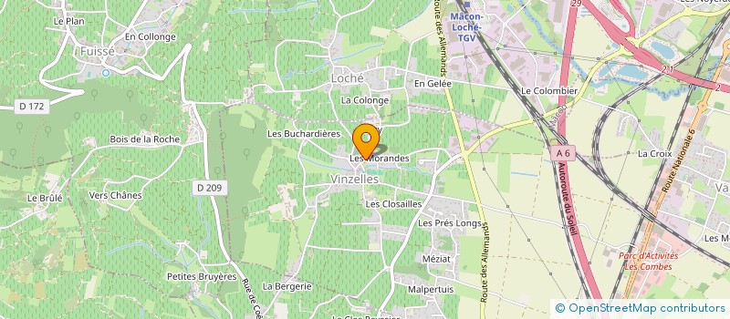 localisation de l'entreprise CAPI FINANCE à VINZELLES