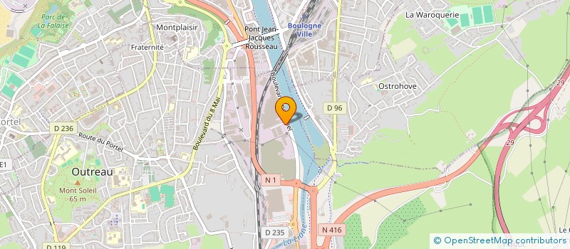 localisation de l'entreprise CAPI'KID  OUTREAU