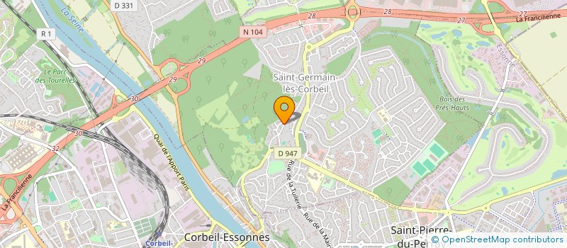 localisation de l'entreprise CAPI-SOL 200  SAINT-GERMAIN-LES-CORBEIL